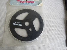 TUF-NECK 46 NOS DISC BLACK SPROCKET BMX CRUISER FREESTYLE RACING PRO BICYCLE