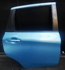 NISSAN NOTE 14-15-16-17 DRIVER SIDE REAR BARE DOOR SHELL LIGHT BLUE