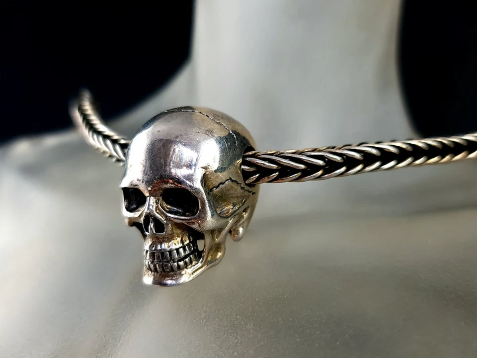Anhänger Silber 925 Kette Dr. Skull 110 G - massiv & exklusiv - Bild 4 von 4