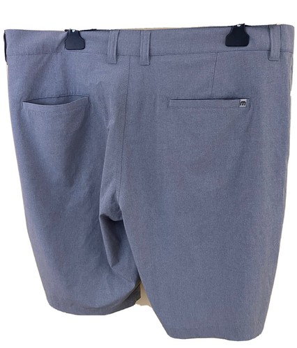 Travis Mathew Shorts Mens 40 Gray Golfing Outdoors Casual Stretch - Picture 2 of 13