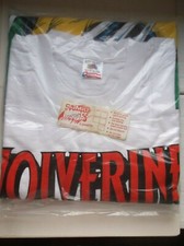 COMIC IMAGES: WOLVERINE WHITE T-SHIRT, SIZE XXL, RARE/NEW BAGGED , 1996  