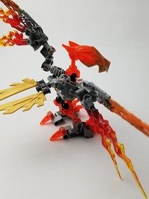 LEGO Bionicle 71303 Ikir Creature of Fire Complete G2 Reboot Bird Trap