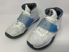 Nike Kyrie 6 Boys Size 7Y 7 Youth White Blue Basketball Shoes Sneakers