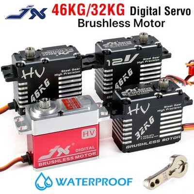 JX 46KG / 32KG Metal Gear HV Brushless Digital Servo für RC Car Boat Roboter