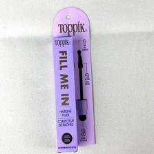 Toppik Fill Me In Hairline Filler In Dark Brown NIB