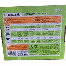 Valeo 632200 Parctronic Aide Stationnement Beep&Park 4 Capteur Ultrasons Audio