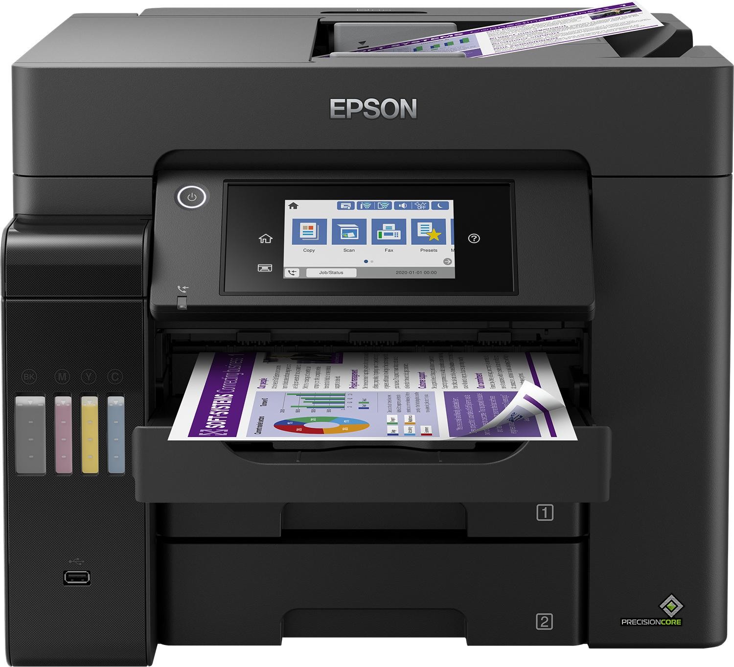 Epson Multifunzione Ecotank L6570 Laser Colore Wifi Fax Duplex Bluetooth - Immagine 2