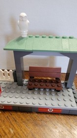 Harry Potter Lego Set #4758 Hogwarts Express COMPLETE w/ MANUAL All Minifigures