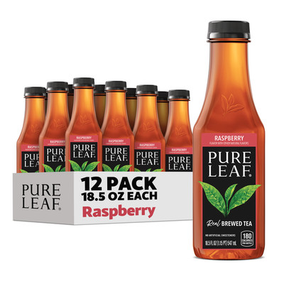 Raspberry Real Brewed Iced Tea Variety Pack, 18.5 Oz, 12 Pack Bottles