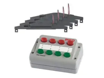PIKO Set 4x Nadelmotoren + Steuergehäuse für A-Gleis - PIKO 55392