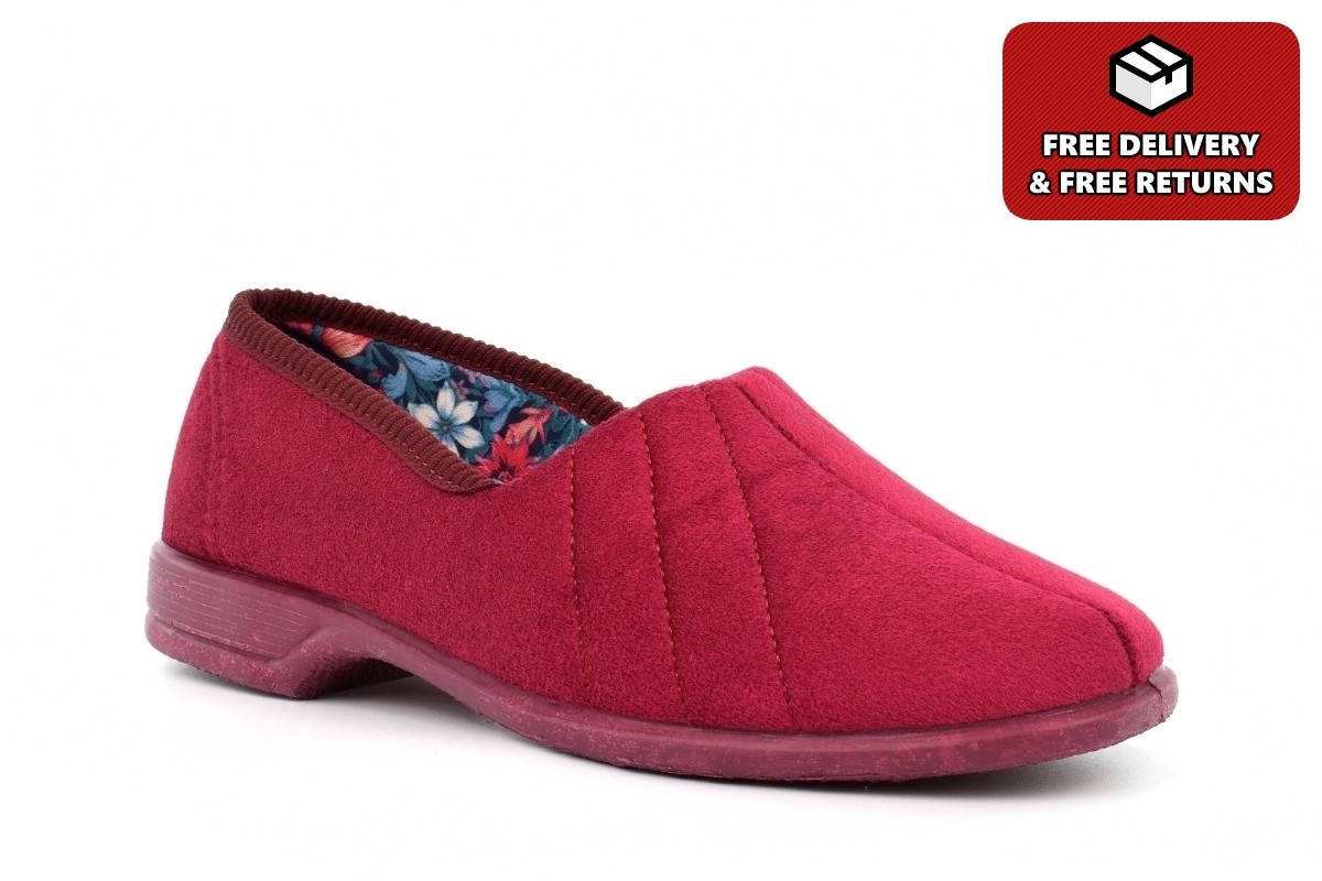 SAOLA Pantofole da donna ciabatte da donna ciabatte da donna suola in gomma pantofole rosse