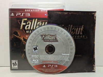 Fallout: New Vegas - Ultimate Edition (Sony PlayStation 3, PS3, 2012) CIB Tested