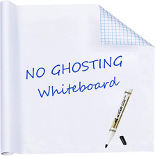 Whiteboard Sticker for Wall 18" x 79" Dry Erase Board Wallpaper Peel and Stick,