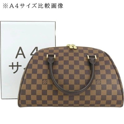 Louis Vuitton N41434 Libera MM Handbag Damier Canvas Brown Women