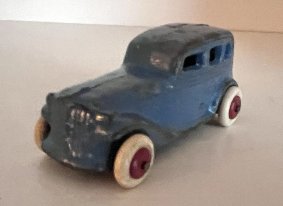 1930's VINTAGE BARCLAY PACKARD SEDAN - 3.25 INCH SLUSH MOLD-VG CAR -HARD TO FIND - Image 4 of 4
