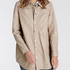 Gipsy Damen Echtes Leder Hemd Jacke Neu  Größe M