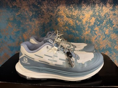 Size 10 - Salomon Ultra Glide Blue Stone/Pearl Women s Trail Running Shoes