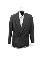 Vintage Yves Saint Laurent YSL Double Breasted Pinstripe Blazer Jacket 40R