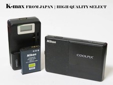 Nikon Coolpix S70 Black 5x Optical Zoom Compact Camera Excellent Condition
