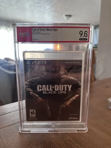 Call of Duty Black Ops 1 Not for Resale Sony PlayStation 3 9.6 A+ Graded Psa