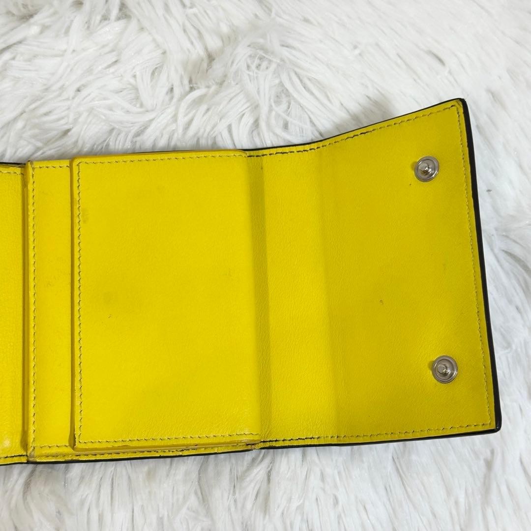 CELINE Small Folded Wallet Multi Function Black F… - image 15