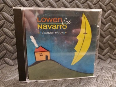 Lowen & Navarro Broken Moon CD Folk Rock Acoustic Album 1990