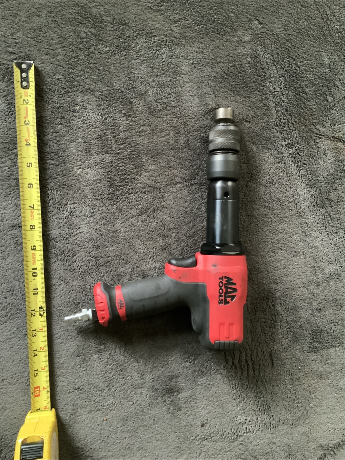 Mac Tools Mph1911, Long Barrel Air Hammer, Used, Works Fine…red..