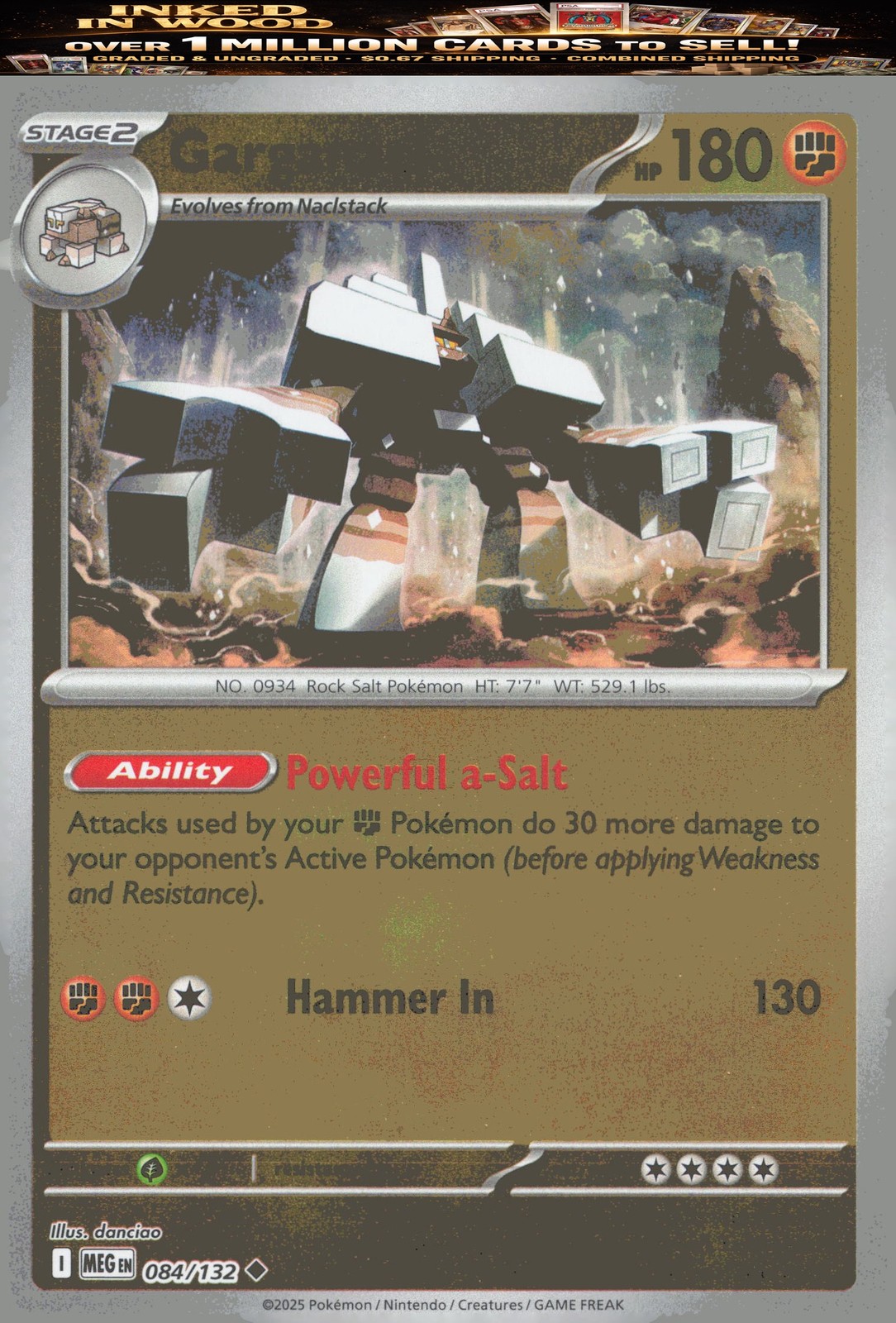 m1L: Mega Brave #036/063 Garganacl