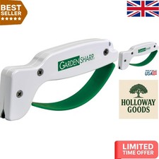 GardenSharp 006C Tool Sharpener - Lightweight Safety Sharpener for All Tools