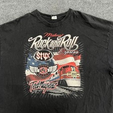 Delta T-Shirt Mens Size 3XL Black Midwest Roc...