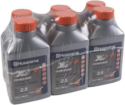 #ad Husqvarna 6 Pack of XP 2 Stroke Oil 6.4 oz bottles 593152303 6PK $29.98