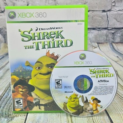 Shrek the Third (Microsoft Xbox 360, 2007) Video Game NO Manual - FREE SHIP