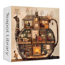 Teapot Library 1000 Piece Jigsaw Puzzle for Adults Colorful