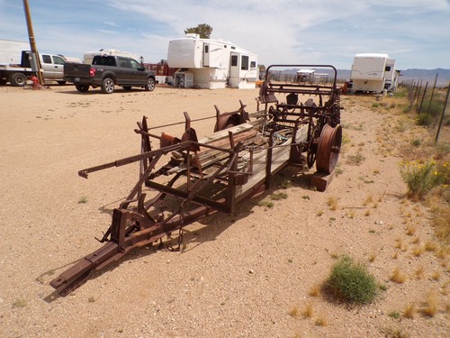 Antique Manure Spreader / John Deere Numbered / Early 1930's