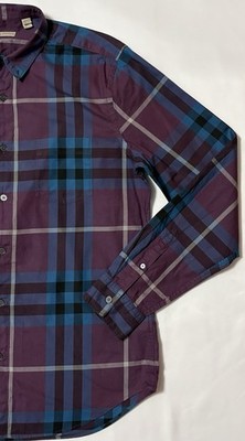 BURBERRY 薄紫 チェック柄 Tシャツ 10Y　140cm BURBERRY Shirt Check Large L Purple | eBay