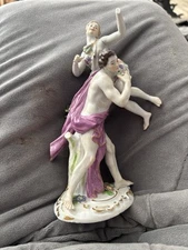 19th Century Meissen Rape Of Persephone 