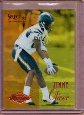 1995 PINNACLE SELECT CERTIFIED JIMMY OLIVER ROOKIE MIRROR GOLD #110 *