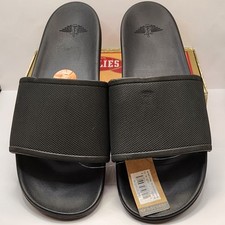 Dockers Mens Black Sport Comfort Slides Size XL 13