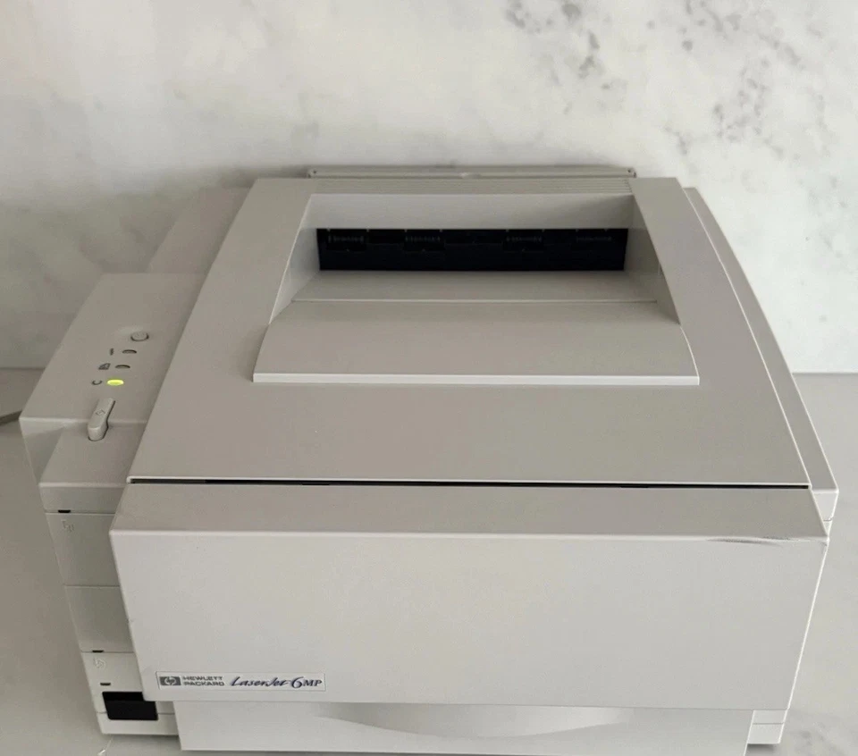 HP Laserjet 6mp 34MB Postscript Laser Printer (untested) - Image 4 of 4