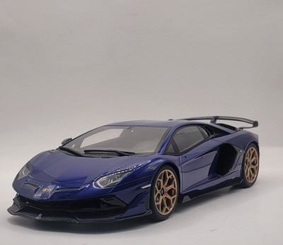 1:18 GT Spirit Lamborghini Aventador blue SVJ Diecast Model GTS18512BL boxed