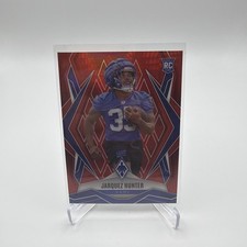 2025 Panini Phoenix - Rookies Jarquez Hunter #232 Red Hyper /399 (RC)