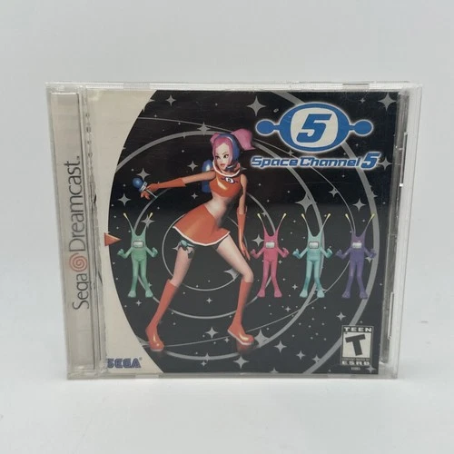Space Channel 5 (Sega Dreamcast, 2000) CIB Complete w/ lenticular cover insert