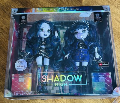 Rainbow High / Shadow High Twins Naomi & Veronica Storm Dolls