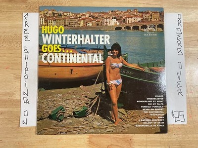 HUGO WINTERHALTER GOES CONTINENTAL LP CHEESECAKE