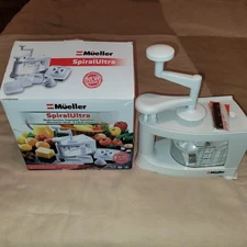 Mueller Spiral Ultra Multi-Blade Spiralizer Mandoline Slicer Citrus Juicer - NOB