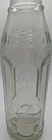 Vintage Big Sun Embossed Soda Bottle Douglas AZ Coca-Cola Arrowhead 1940s