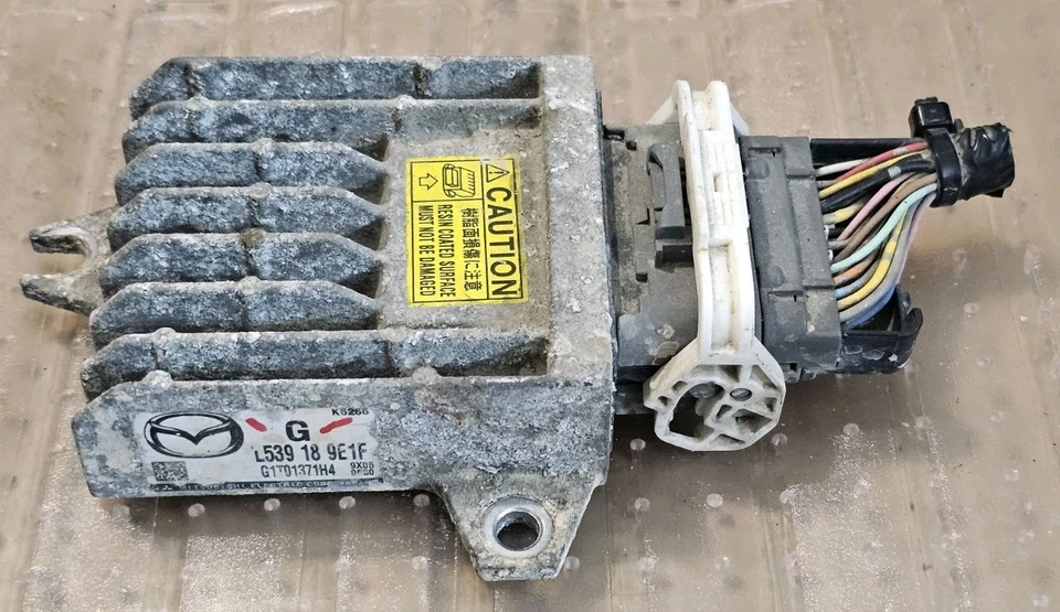 2010-2011 Mazda 3 Transmission Control Module Unit TCM TCU OEM L539 18 9E1F - Image 4 of 4