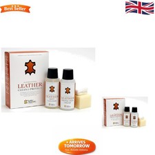 Complete Leather Care Kit 250ml: Cleaner, Protection Cream & Tools Included 115.96 per litre