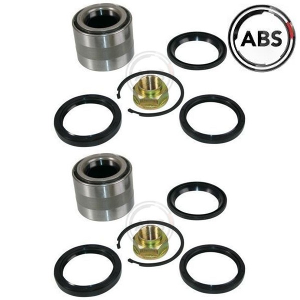 2X Radlagersatz A.B.S. 200270 2 Radlager Satz Links Rechts Hinterachse-image