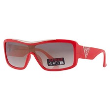 Guess Factory Smoke Mirror Shield Ladies Sunglasses GO00035 66C 00